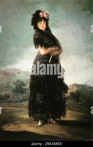 Mariana Waldstein, 9. Marquesa de Santa Cruz 1797 von Francisco Goya Stockfoto