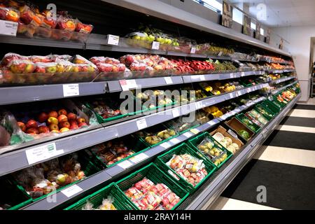 waitrose Supermarkt in der Stadt canterbury, East kent, uk, juli 05 2023 Stockfoto