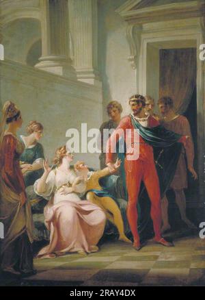 Szene aus Shakespeares „The Winter's Tale“ (Akt II, Szene 1) von William Hamilton Stockfoto