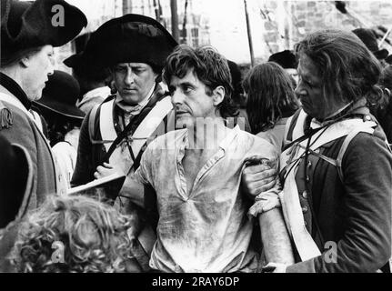 AL PACINO in REVOLUTION 1985 Regisseur HUGH HUDSON Autor Robert Dillon Musik John Corigliano Kostümdesign John Mollo Produzent Irwin Winkler UK-Norwegen Koproduktion Goldcrest Films International / Viking Films / Warner Bros (US) - Columbia-EMI-Warner Stockfoto