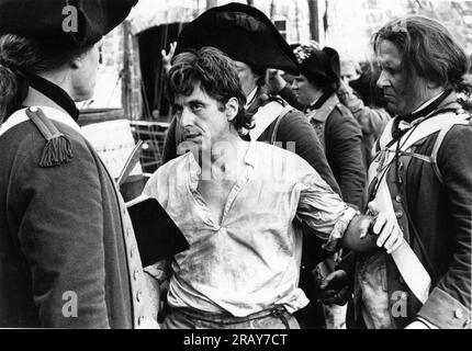 AL PACINO in REVOLUTION 1985 Regisseur HUGH HUDSON Autor Robert Dillon Musik John Corigliano Kostümdesign John Mollo Produzent Irwin Winkler UK-Norwegen Koproduktion Goldcrest Films International / Viking Films / Warner Bros (US) - Columbia-EMI-Warner Stockfoto