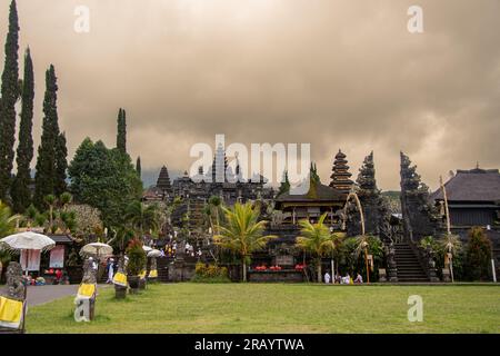 Balis größter und wichtigster Hindu-Tempel „Pura Besakih“ Stockfoto