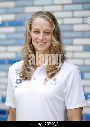 ZEIST - Porträt von Maartje Keuning während des Pressezeitpunkts der niederländischen Wasserpolo-Spieler im Vorfeld der Weltmeisterschaft in Fukuoka, Japan. ANP ROBIN VAN LONKHUIJSEN Stockfoto