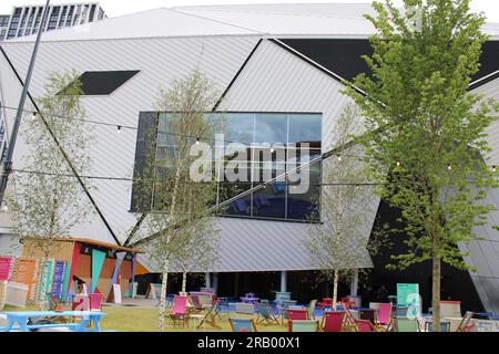 Aviva Studios, erbaut für das Manchester International Festival und entworfen von Ellen Van Loon Stockfoto