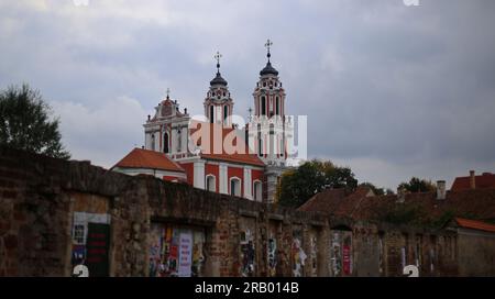 Katharinenkirche in Vilnius, Litauen Stockfoto