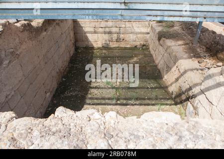 Torreaguila Roman Villa Resives, Barbano, Badajoz, Spanien. Lagerraum Stockfoto