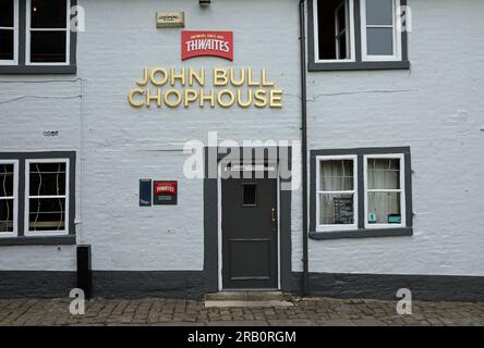 John Bull Chophouse in der Coopers Row in Wigan Stockfoto