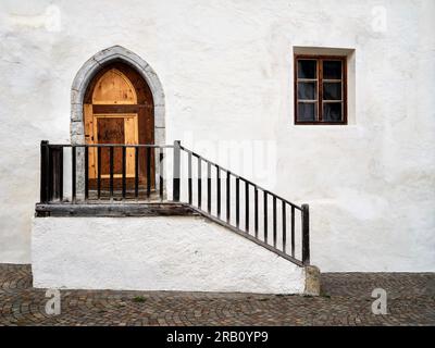 Marienberg-Kloster am Reschen-Pass, Stockfoto