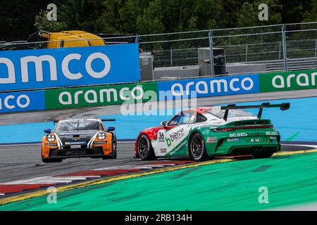 Spielberg, Österreich. 2. Juli 2023. #36 Aldo Festante (I, Dinamic Motorsport), Porsche Mobil 1 Supercup am Red Bull Ring am 2. Juli 2023 in Spielberg, Österreich. (Foto von HIGH TWO) dpa/Alamy Live News Stockfoto