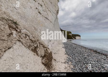 Europa, Deutschland, Mecklenburg-Vorpommern, Insel Rügen, Jasmund-Nationalpark, Kreideklippen bei Sassnitz Stockfoto
