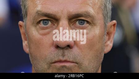 Gelsenkirchen, Deutschland. 20. Juni 2023. firo : 20. Juni 2023, Fußball, DFB Nationalmannschaft, Deutschland, Freundschaftsspiel, GER, Deutschland - Kolumbien Nationaltrainer Hansi-FILM, GER, Portrait Credit: dpa/Alamy Live News Stockfoto