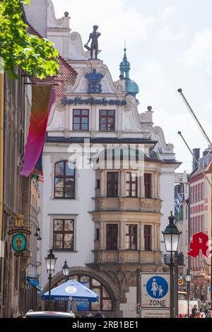 Hofbräuhaus am Platzl, Gastronomie, München, Oberbayern, Bayern, Deutschland, Europa Stockfoto