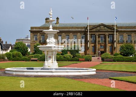 Ayr in Schottland Stockfoto