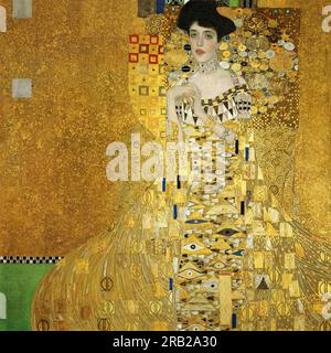 Porträt von Adele Bloch-Bauer I 1907 von Gustav Klimt Stockfoto