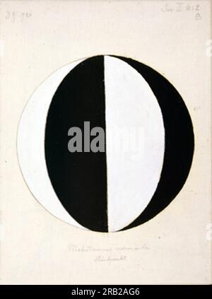 Die Mahatmas Present Standing Point, Serie II, Nr. 2a 1920 von Hilma af Klint Stockfoto