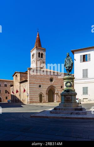 Piazza Garibaldi, Foligno, Perugia, Umbrien, Italien Stockfoto