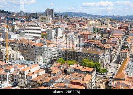 Panoramablick auf Porto Stockfoto