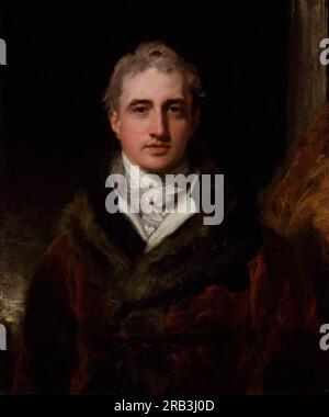 Robert Stewart, 2. Marquess of Londonderry (Lord Castlereagh) 1810 von Thomas Lawrence Stockfoto