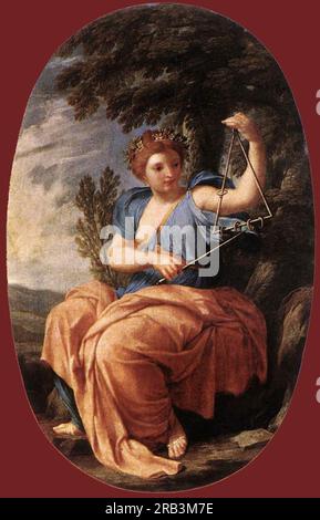 Muse Terpsichore 1655 von Eustache Le Sueur Stockfoto