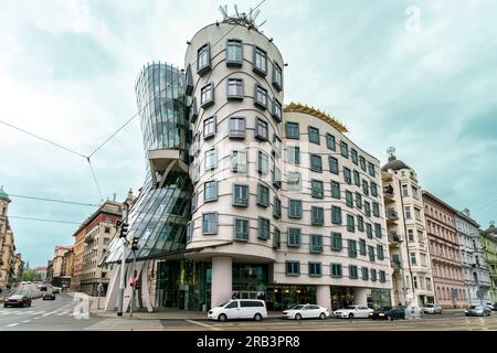 Tanzhaus in Prag, Tschechische Republik Stockfoto