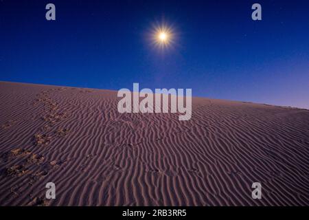 White Sands Nationalpark in New Mexico Stockfoto