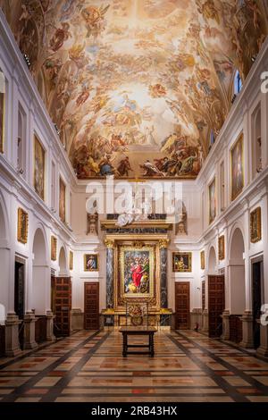 Sakristei im Inneren der Kathedrale von Toledo - Toledo, Spanien Stockfoto