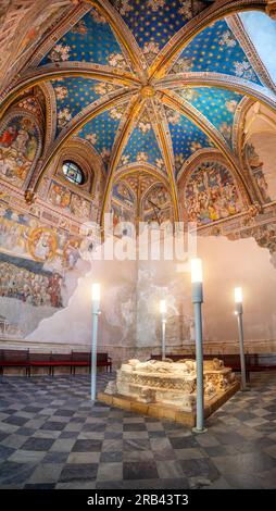 St. Blaise Chapel (San Blas) im Inneren der Kathedrale von Toledo - Toledo, Spanien Stockfoto