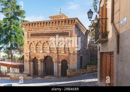 Moschee von Cristo de la Luz Chapel - Toledo, Spanien Stockfoto