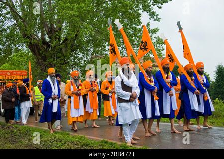 Italien, Emilia Romagna, Novellara, Baisakhi festival Stockfoto