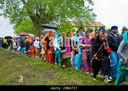 Italien, Emilia Romagna, Novellara, Baisakhi festival Stockfoto