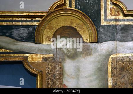 Giotto, Malatesta Tempel, Tempio Malatestiano, Rimini, Emilia Romagna, Italien Stockfoto