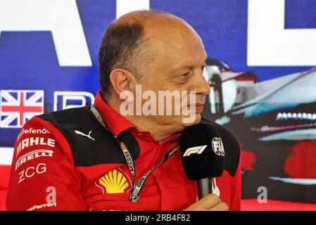 Formel-1-Weltmeisterschaft, Rd 11, British Grand Prix, Silverstone, Großbritannien. 07. Juli 2023. Übungstag. Das Foto sollte wie folgt lauten: XPB/Press Association Images. Kredit: XPB Images Ltd/Alamy Live News Stockfoto