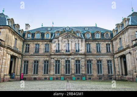 Frankreich, Elsass, Straßburg, Rohan-Palast Stockfoto