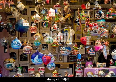 Weihnachtsmarkt. Basel. Die Schweiz Stockfoto