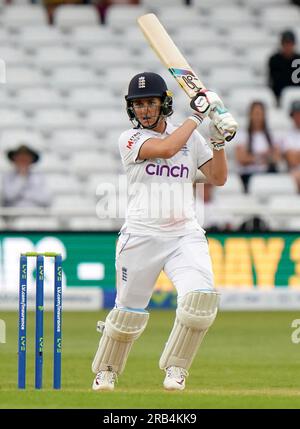 Aktenfoto von 23-06-2023 von Nat Sciver-Brunt, der sagt, dass England erwartet, einem erregten Australien gegenüberzutreten, wenn sie versuchen, am Samstag bei Lord's auf der Jagd nach den Ashes zu bleiben. Ausgabedatum: Freitag, 7. Juli 2023. Stockfoto