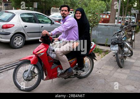 Asien. Im Iran. Yazd. Das tägliche Leben Stockfoto