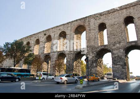 Valens Aquädukt. Istanbul. Truthahn Stockfoto