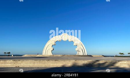 Thien Truong Beach, Ha Tinh Vietnam Stockfoto