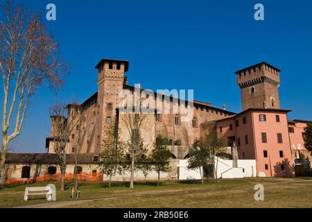 Schloss Bolognini. Sant'Angelo Lodigiano. Lombardei. Italien Stockfoto