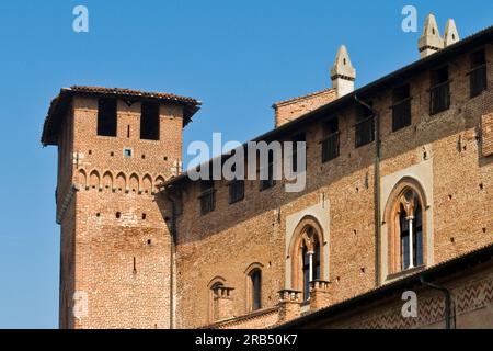 Schloss Bolognini. Sant'Angelo Lodigiano. Lombardei. Italien Stockfoto