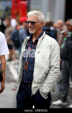 1. Juli 2023, Red Bull Ring, Spielberg, Formel 1 Rolex Grand Prix von Österreich 2023, im Bild Formel 1 Fahrer Damon Hill Stockfoto