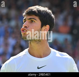 London, Großbritannien. 07. Juli 2023. Der London Wimbledon Championships Day 5 07/2023 gewinnt die zweite Runde. Guthaben: Roger Parker/Alamy Live News Stockfoto