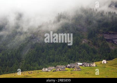 Alpe veglia. Piemont. Italien Stockfoto