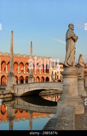 Prato della valle, Padua, Veneto, Italien Stockfoto