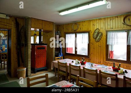 Cesare battisti oder Gazza Refuge. recoaro terme. Italien Stockfoto