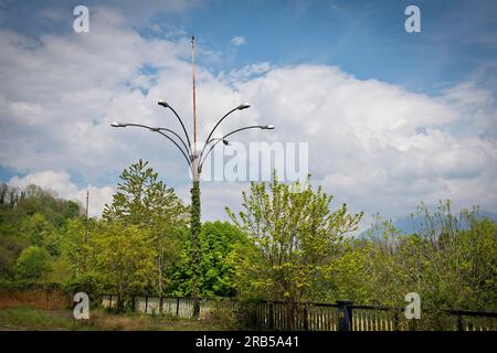 Consonno. geisterstadt. Lombardei. Italien Stockfoto