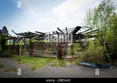 Consonno. geisterstadt. Lombardei. Italien Stockfoto