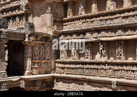 Rani ki vav. patan. gujarat. Indien Stockfoto