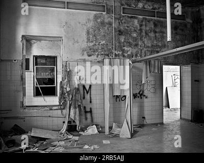 Ehemaliges psychiatrisches Krankenhaus giuseppe antonini. mombello Nervenklinik. villa pusterla-crivelli. Limbiat Stockfoto