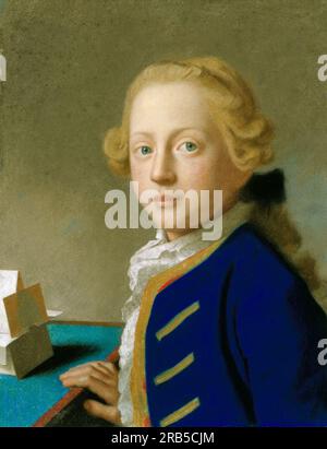 Porträt von Prinz Henry Frederick, Herzog von Cumberland 1754 von Jean-Etienne Liotard Stockfoto